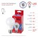 LED LED ERA Red Line “Pear”, 10 W, E27, 800 lm, 6500k, glow cold white