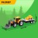 Tractor inertial "Farmer", with a trailer and tractor