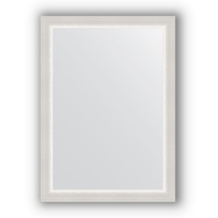 Mirror in the baguette frame - Alabaster 48 mm, 52 x 72 cm, EvoForm