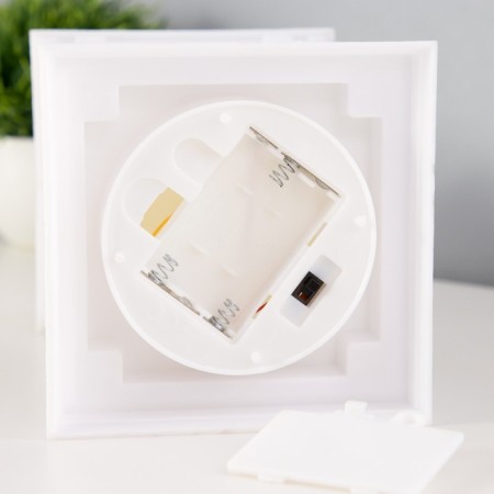 Nightlight "Rozhdestvensky" LED 1W 3XAA white 10.5x10.5x25cm-7