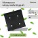 Mulching material, with perforation, 5 × 1.6 m, density 80 g/m², spanbond with a UV stabilizer, black, Greengo, economy 30%