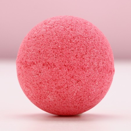 A bomb for a bath with a prediction inside, raspberry aroma, 130 g-2