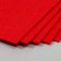 Set of soft felt (5 sheets) 1 mm 20x30 cm, red
