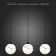 Suspended EVOLUCE lamp. Sle103143-03. Satturo. 3x60 watts, E27, 65.5x15x120 cm, black color