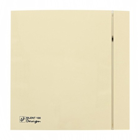 Fan S&P Silent-100 CZ IVORY Design-4C, 220-240 V, silent, 50 Hz, ivory
