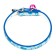 Collar "hearts", 31 x 1 cm, artificial leather, mix of colors