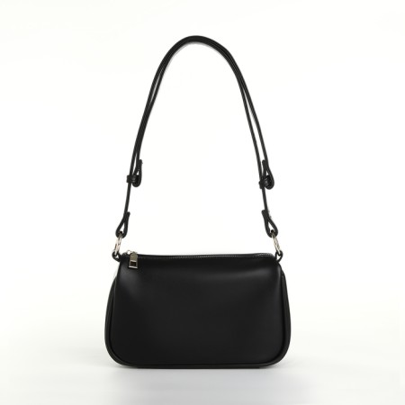 Bag Women's Cross-Bodi with a zipper, black color