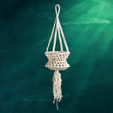 Suspended Kashpo - Macrame 