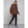 Plush jacket, size 56, brown color