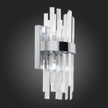 Wall lamp ST LUCE. SL1160.101.04. Bafo. 4x5 W, G9, 4000K, 20x42 cm, chromium color-2