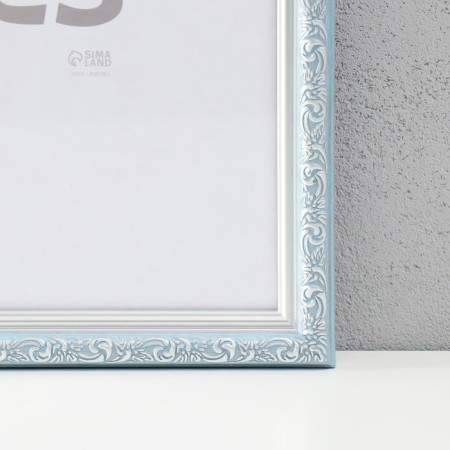 Photo frame Plastic "Vintage" 50x70 cm, blue-1