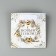 Package Gift New Year's laminated square “Happy New Year”, 14 x 14 x 9 cm, New Year