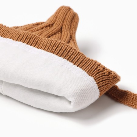 Children's hat minku rr 35-40, brown color-3