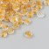 Beads for creativity plastic "Hearts and stars" gold set 20 grams 0.4x0.7x0.7 cm