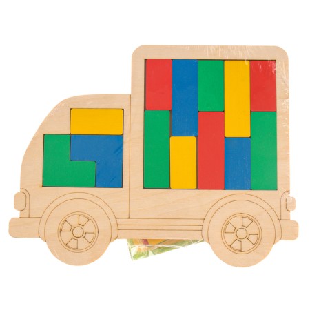 Mosaic puzzle "Truck"-6