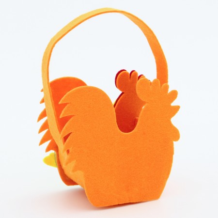 Easter decor basket "Cockerel" 6 × 13 × 20 cm-1