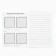 New Year. Notepad with tasks for the fun company "New Year's Post. Snowman with a bear "