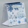 Laminated square "Snowflakes", 14 x 14 x 9 cm, New Year