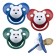 Nipple - Latex classic "Bear" dummy, from 6 months., Mix color