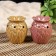 Aroma lamp ceramics "Flower Polyana" mix 8x6.5x6.5 cm