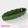 Serving share "Leaf", 25 × 9 × 2.8 cm, green color