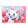 Folder d/notebooks A4 zipper on top plastic PM-A4-29, kitty Marie