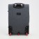 Small suitcase 24 "On the zipper, code castle, with extension, the color is gray