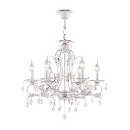 Freya Fr3040-PL-06-WG Dezi, 610x610x1075 mm, E14, 6x60W, white with gold