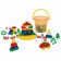 Designer "Builder", 68 elements, in a bucket of maxi with a lid