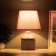 Table laurel "Lavr" 1he14 40W violet 20x20x35cm