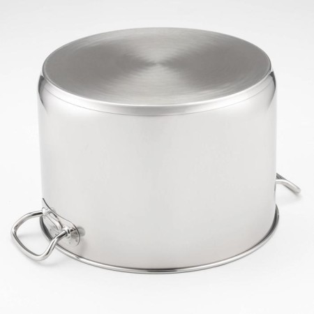 The pan is whole, 16 l, d = 31.6 cm, a metal cover, with a heat distribution layer, the capsule bottom-2