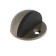 Hoping Lockland stop, with fasteners, d = 40 mm, h = 25 mm, bronze color