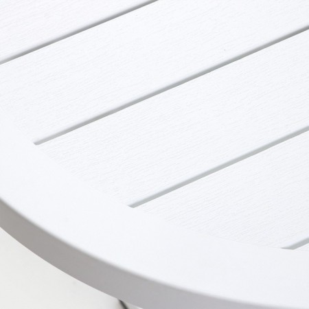 Set of garden furniture "Provence": table round diameter 65 cm + 2 chairs, white-4