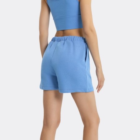 Women's shorts, hydrangea color, size 42-1