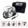 Car compressor AVS KE400L, 40 l/min, 10 atm, metal, with a lantern