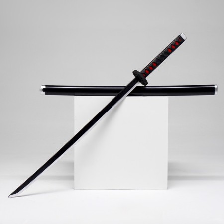 Souvenir weapon "Katana Tanzi" 102 cm, black, polystyrene foam