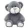 Soft toy "Bear Sylvester", gray color, 20 cm