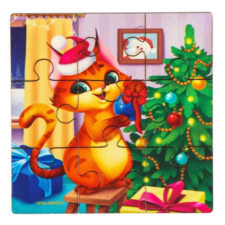 New Year's derving puzzles "New Year! Preparation for the holiday"-4