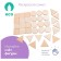 Counting material “Figures”, set of 36 pcs., 3-3.5 cm