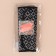 A set of makeup brushes "Ornament", 7 objects, a cover on a button, black/beige color