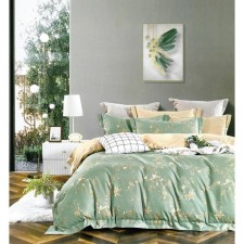 Bed linen euro, size 230x250 cm, 200x220 cm, 50x70 cm - 2 pcs, 70x70 cm - 2 pcs