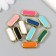 Busina for creativity plastic "elongated oval" gold mix 0.7x0.5x2.2 cm