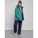 Ski suit female winter, size 58, green color
