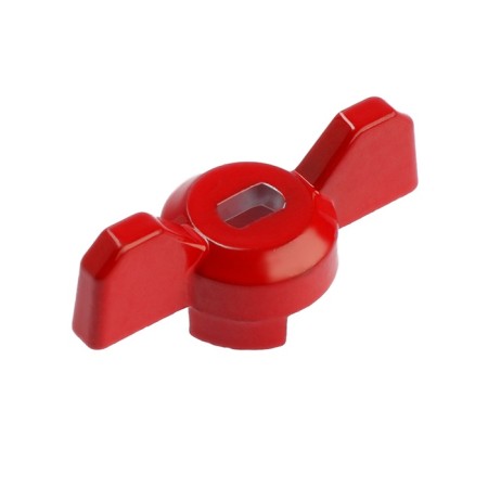 Balm-butch for the ball valve Zein, reinforced, 1/2 "-3/4", red-1