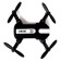 Flash Drone quadrocopter, 480p, Wi-Fi, with a bag, black color