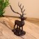 Souvenir "Deer" aluminum 17x16x34 cm