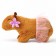Soft toy "Capybara. With a flower ", 11 cm