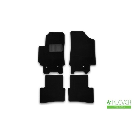 Rugs in the Klever Standard Hyundai Creta 2016-2016 salon, cross., 4 pcs. (textile)