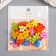 Buttons plastic for creativity 2 punctures "bears" set 36 pcs 1.6x1.9 cm