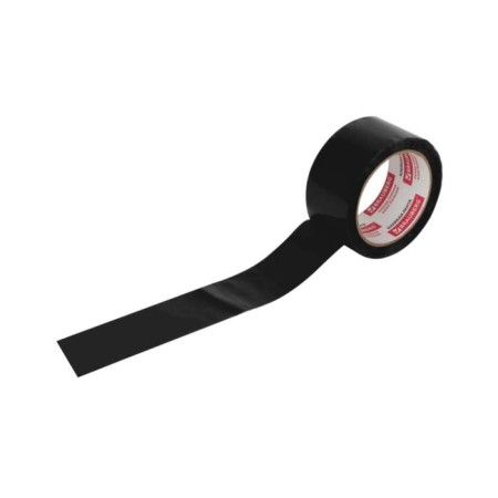 Glue tape Brauberg 440155, black, 45 μm, 48 mm x 66 m-1